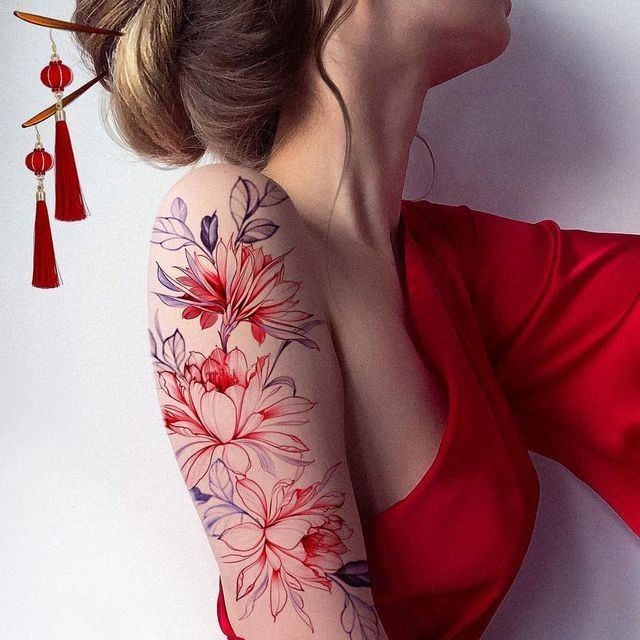 Mẫu hình xăm bắp tay