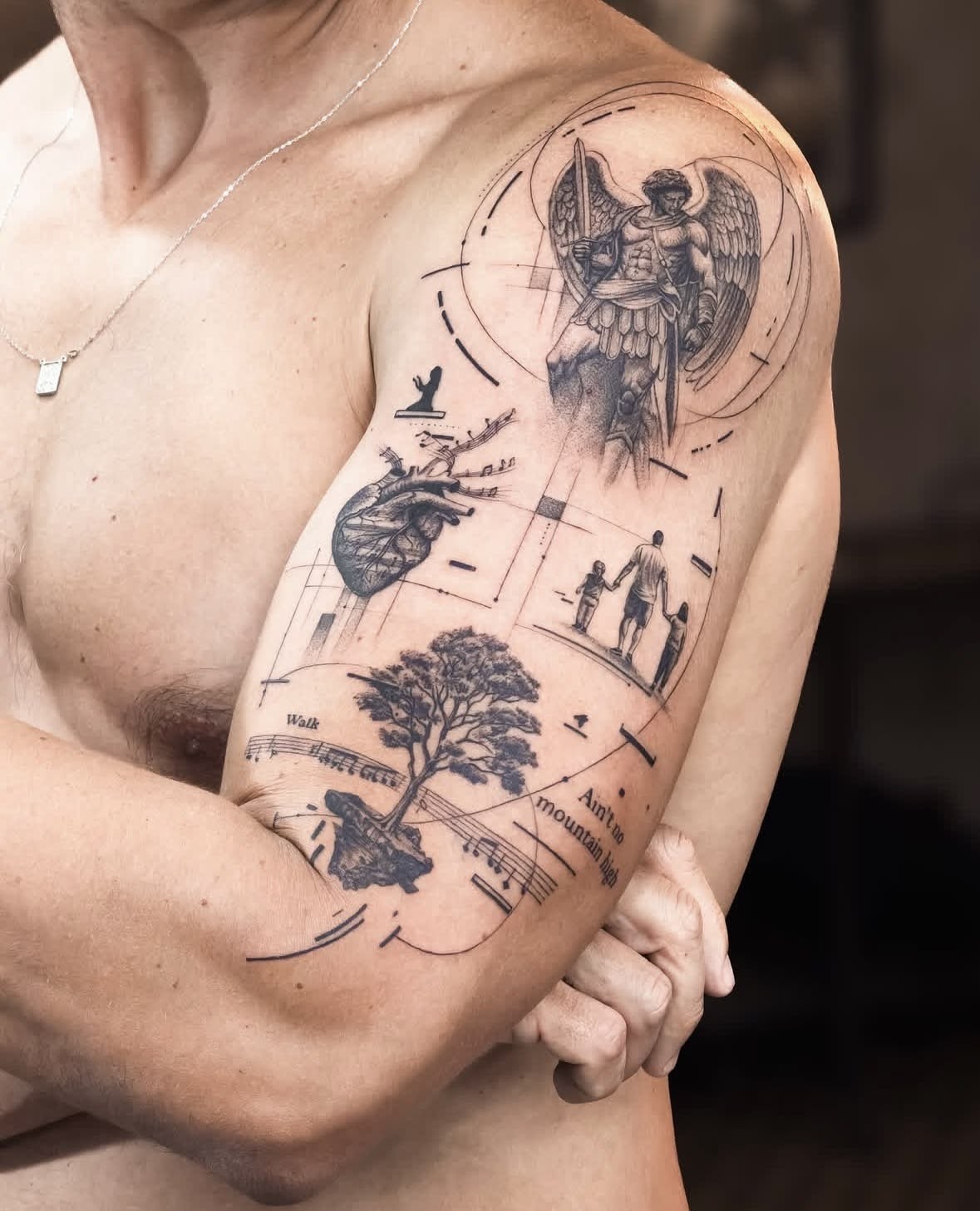 Mẫu hình xăm bắp tay