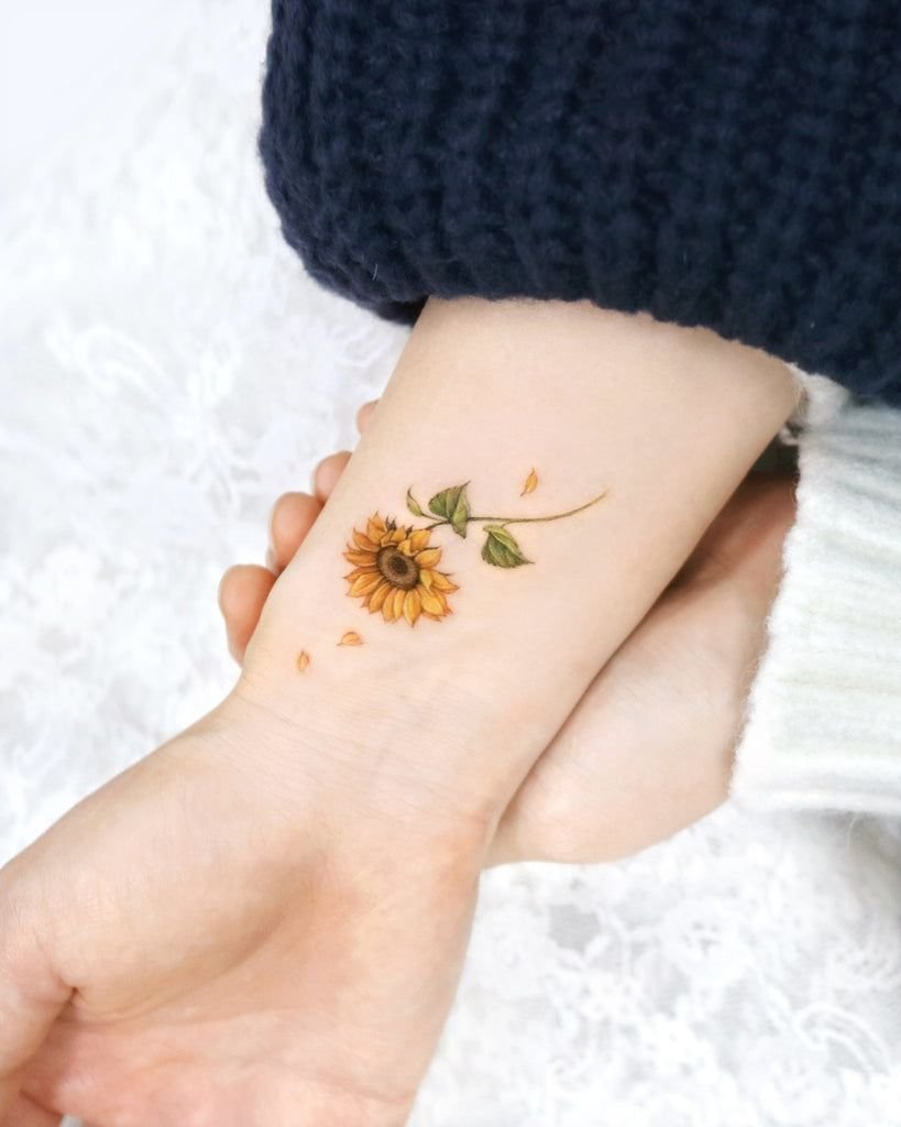 Mẫu hình xăm cổ tay cổ chân