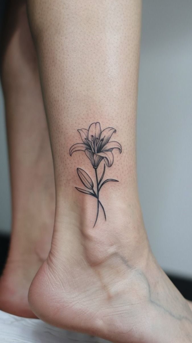 Mẫu hình xăm cổ tay cổ chân