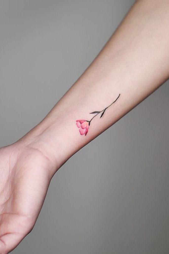 Mẫu hình xăm cổ tay cổ chân