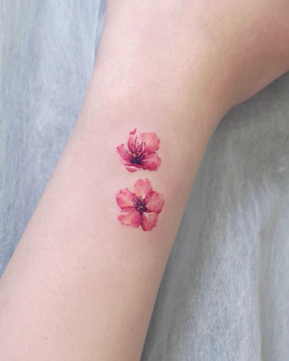 Mẫu hình xăm cổ tay cổ chân