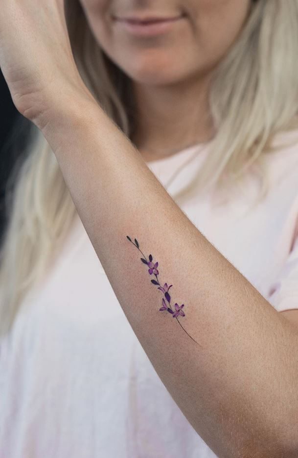 Mẫu hình xăm cổ tay cổ chân