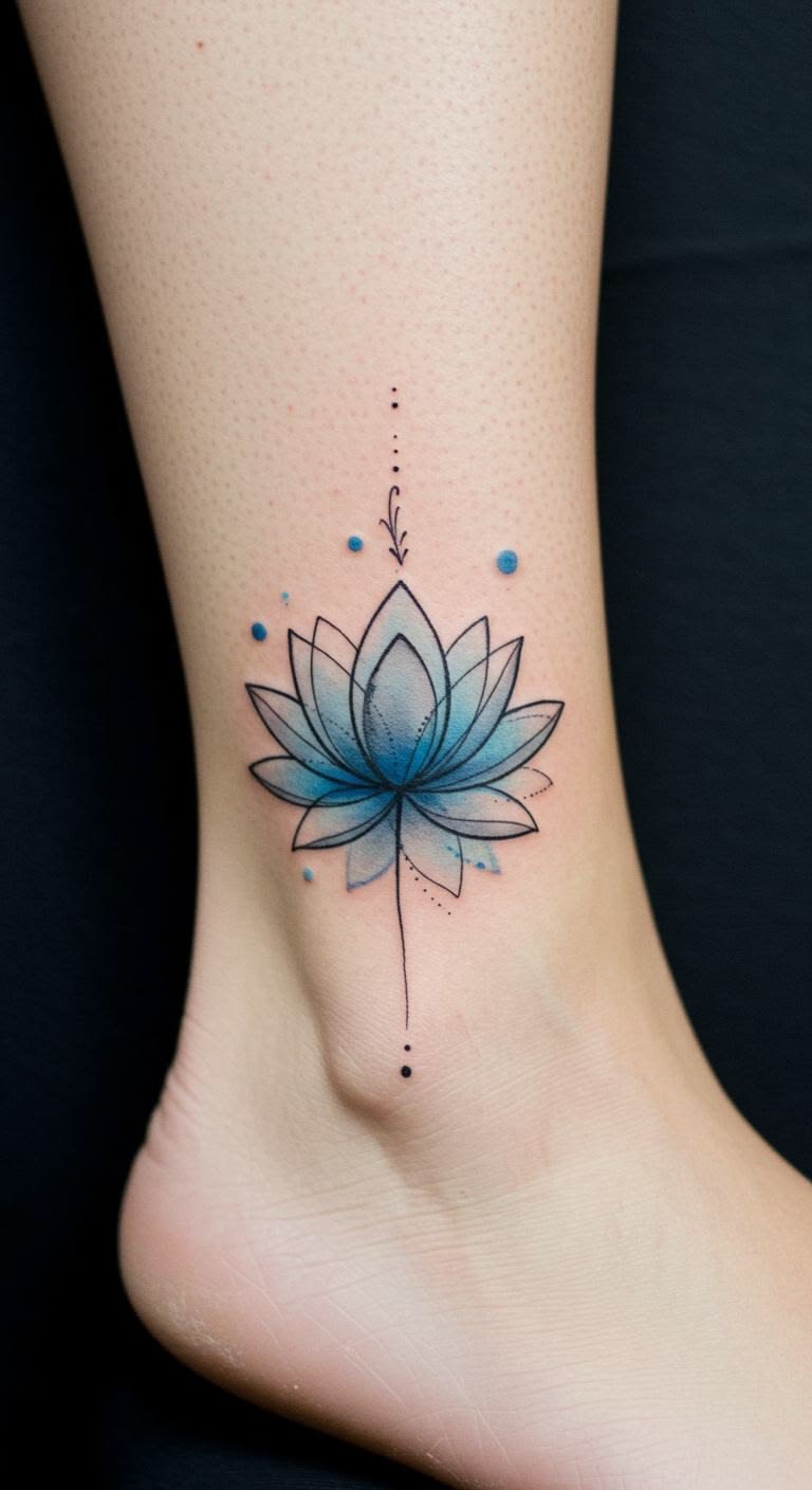 Mẫu hình xăm cổ tay cổ chân