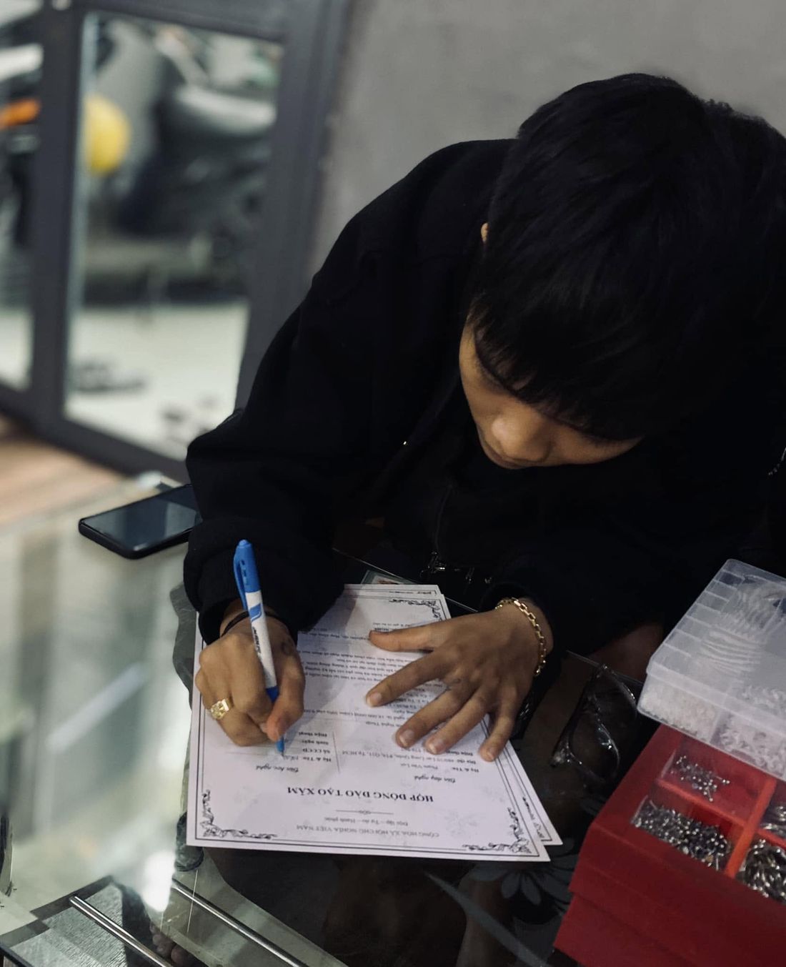 Ký kết hợp đồng đào tạo xăm HAN's Academy