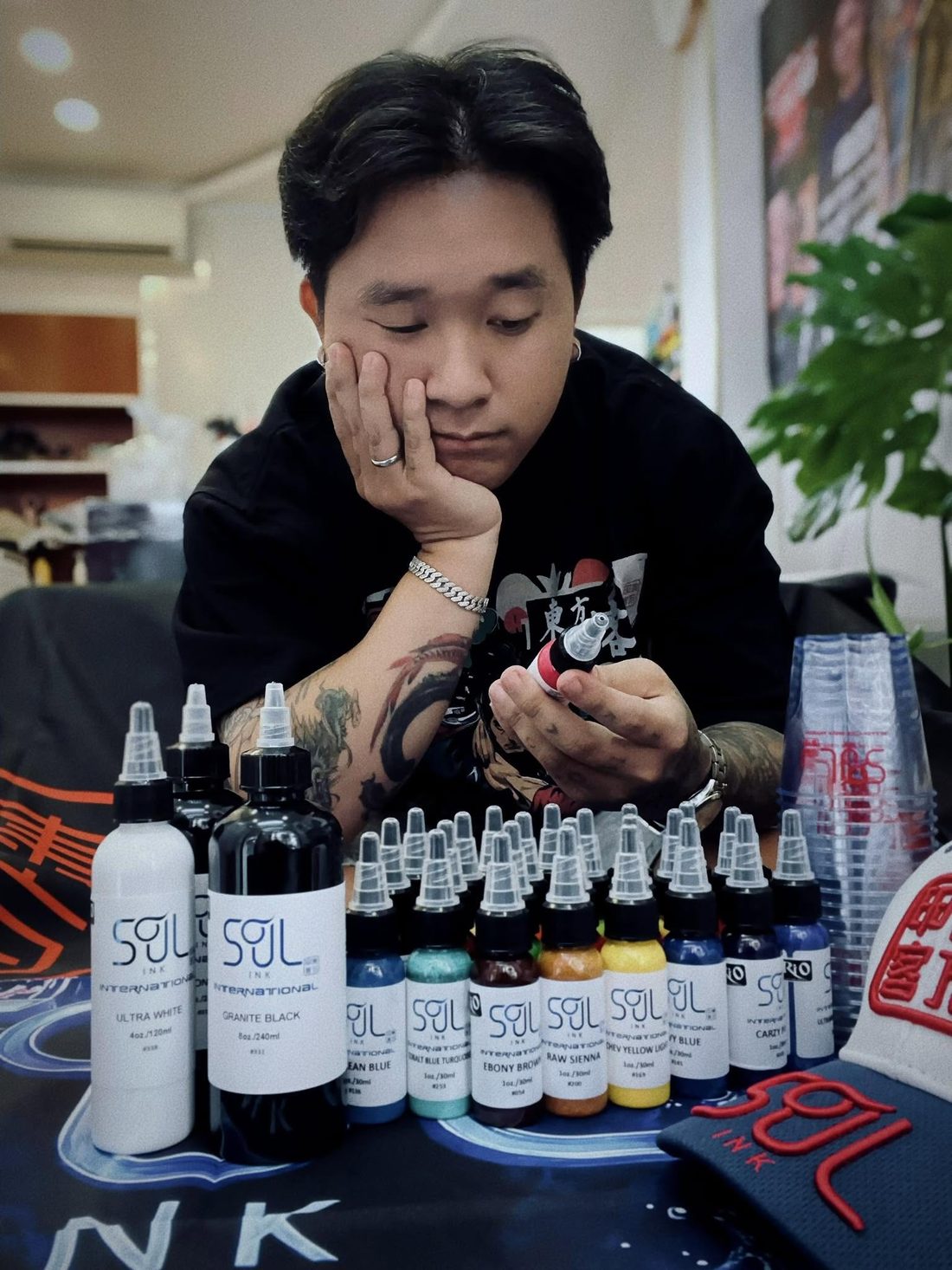 Mực xăm nhập khẩu Soul Ink tại HAN's